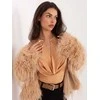 Italy Moda Body palaidinė moterimsBody-IT-BO-21858.21P-camelowy