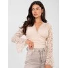 Italy Moda Body Palaidinė moterim-IT-BO-22160.01-smėlio spalva