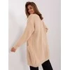 Italy Moda Kardiganas moterims -DHJ-SW-1009.09P-smėlio spalvos