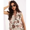Italy Moda Liemenė moterims-IT-KZ-FL10517.91-ruda