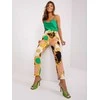 Italy Moda Kelnės-DHJ-SP-12787D.23X-juoda-smėlio spalvos