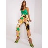 Italy Moda Kelnės-DHJ-SP-12787D.23X-juoda-smėlio spalvos