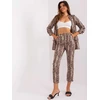 Italy Moda Kelnės-DHJ-SP-13926-3.67P-juoda-smėlio spalvos SALE