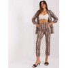 Italy Moda Kelnės-DHJ-SP-13926-3.67P-juoda-smėlio spalvos SALE