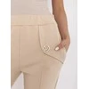 Italy Moda Kelnės-DHJ-SP-20518.12-jasny smėlio spalva