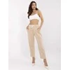 Italy Moda Kelnės-DHJ-SP-20523.66P-jasny smėlio spalva