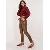Italy Moda Kelnės-DHJ-SP-21258.32-rudos