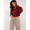 Italy Moda Kelnės-DHJ-SP-21258.32-smėlio spalvos