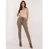 Italy Moda Kelnės-DHJ-SP-21258.32-tamsiai smėlio spalvos