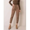 Italy Moda Kelnės-DHJ-SP-3657.91P-rudos spalvos