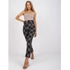Italy Moda Kelnės-DHJ-SP-3689.08-juoda-žalia