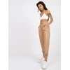 Italy Moda Kelnės-DHJ-SP-5058.35P-smėlio spalvos