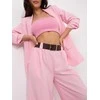 Italy Moda Kelnės-DHJ-SP-5583-1,83-šviesiai rožinė