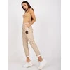 Italy Moda Kelnės-DHJ-SP-6096.60-smėlio spalvos