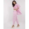 Italy Moda Kelnės-DHJ-SP-8830.77-šviesiai rožinė