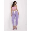 Italy Moda Kelnės-DHJ-SP-8830.77-Šviesiai violetinė