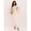 Italy Moda Kelnės-IR-SP-9850.03-jasny smėlio spalva