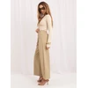 Italy Moda Kelnės-IR-SP-YV054B.24-smėlio spalva