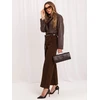 Italy Moda Kelnės-IR-SP-YV056B.69-ruda