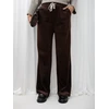 Italy Moda Kelnės-IR-SP-YV5381.12-ciemny ruda