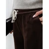 Italy Moda Kelnės-IR-SP-YV5381.12-ciemny ruda