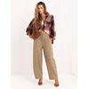 Italy Moda Kelnės-IR-SP-YV5650.46-ciemny bezowy