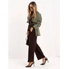 Italy Moda Kelnės-IR-SP-YV5650.46-ciemny ruda