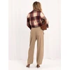 Italy Moda Kelnės-IR-SP-YV5650.46-ciemny bezowy