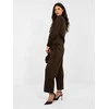Italy Moda Kelnės-IT-SP-10006.76-ciemny ruda