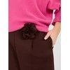 Italy Moda Kelnės-IT-SP-22197.61-ciemny ruda