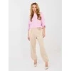 Italy Moda Kelnės-IT-SP-22197.64-smėlio spalva