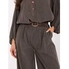 Italy Moda Kelnės-IT-SP-25782.73-ciemny khaki