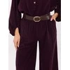 Italy Moda Kelnės-IT-SP-25782.73-ciemny violetinė