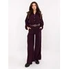 Italy Moda Kelnės-IT-SP-25782.73-ciemny violetinė