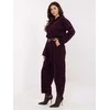 Italy Moda Kelnės-IT-SP-258009.83-ciemny violetinė