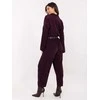 Italy Moda Kelnės-IT-SP-258009.83-ciemny violetinė