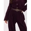 Italy Moda Kelnės-IT-SP-258009.83-ciemny violetinė