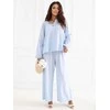 Italy Moda Kelnės-IT-SP-2873.02-šviesiai mėlyna