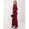 Italy Moda Kelnės-IT-SP-9965.77-bordinė