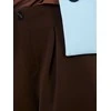 Italy Moda Kelnės-IT-SP-9995.16P-ciemny ruda