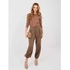 Italy Moda Kelnės-IT-SP-9995.16P-ruda