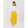 Italy Moda Kelnės-IT-SP-FL10125.80-geltona