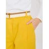 Italy Moda Kelnės-IT-SP-FL10125.80-geltona