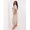 Italy Moda Kelnės-IT-SP-FL10309-1.02-smėlio spalva