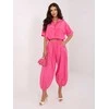 Italy Moda Kelnės-IT-SP-FL10309-1.91-ciemny rožinė