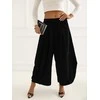Italy Moda Kelnės-IT-SP-FL9321.95-juoda