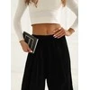Italy Moda Kelnės-IT-SP-FL9321.95-juoda