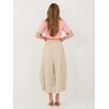 Italy Moda Kelnės-IT-SP-FL9321.96-smėlio spalva