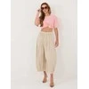 Italy Moda Kelnės-IT-SP-FL9321.96-smėlio spalva