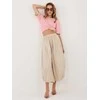 Italy Moda Kelnės-IT-SP-FL9321.96-smėlio spalva